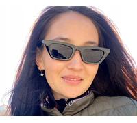 Lunettes de soleil rétro Cat Eye pour femmes, noires, plastique, filtre UV400