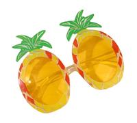 Lunettes de soleil rétro élégantes - Décoration amusante, lunettes à thème | Verres colorés pour célébrations hawaïennes, look tropical insolite pour robe de festival, style léger pendant les vacances