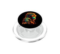 Lunettes de Soleil rétro Groovy Ape Synthwave Nostalgie PopSockets PopGrip pour MagSafe