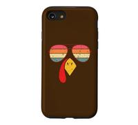Lunettes de Soleil rétro Motif Visage de Turquie Coque pour iPhone SE (2020) / 7/8