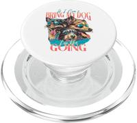 Lunettes de Soleil rétro pour Chien PopSockets PopGrip pour MagSafe
