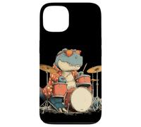 Lunettes de Soleil Rockstar Dinosaure avec Batterie Cool Costume Coque pour iPhone 13
