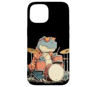 Lunettes de Soleil Rockstar Dinosaure avec Batterie Cool Costume Coque pour iPhone 15