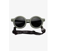 Lunettes de soleil rondes flexibles bébé vert 0/24M(50/86)