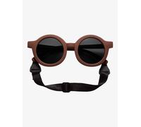Lunettes De Soleil Rondes Flexibles Enfant Brun 2/6A