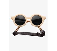 Lunettes De Soleil Rondes Flexibles Enfant Jaune 2/6A