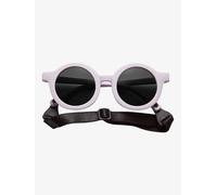 BABYMOCS Lunettes de soleil rondes pour enfants de 1,5 à 8 ans | Protection UV 100 % | FLEXIBLE | Sans BPA | Lunettes de soleil sans substances nocives pour tout-petits avec bandeau | Design suédois |