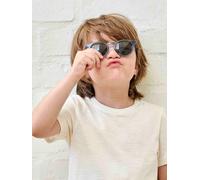 Lunettes de soleil rondes garçon marine TU