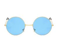 Lunettes De Soleil Rondes Hippie | Lunettes Rétro Des Années 60 Lunettees Colorées | Accessoires De Costumes Pour Femmes Et Hommes Lunetes Ronds | Occhiali Da Sole Tondi | Gafas De Sol Redondas | Fest