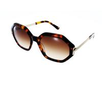 Lunettes de soleil - SANDRO - SD6046 - Forme octogonale - Couleur écaille et doré - Taille XL