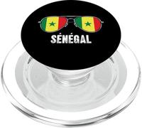 Lunettes de Soleil Sénégal Drapeau Sénégal PopSockets PopGrip pour MagSafe