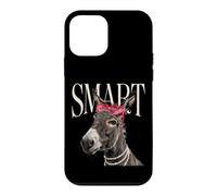 Lunettes de Soleil Smart Donkey Heart Funny Animal Meme Coque pour iPhone 12 Mini