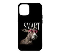 Lunettes de Soleil Smart Donkey Pink Funny Animal Meme Coque pour iPhone 12/12 Pro