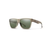 Lunettes de soleil Smith LOWDOWN XL 2 (Matte Summit Crystal / ChromaPop Polarized Gray Green) 55