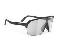 Lunettes Rudy Project Spinshield Air noir mat avec verre ImpactX Photochromic 2 Laser noir.