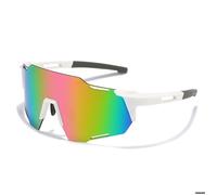 Lunettes de soleil sportives polarisées P-V pour hommes et femmes, offrant une protection UV400 lors des activités de cyclisme