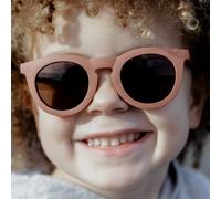 Béaba Lunettes de soleil Sunshine – 100% UV Cat.3, branches ajustables 360° 4-6 ans Terracotta