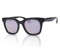 Superdry Femmes Lunettes de Soleil SDS 5008 104 Gloss Noir/Rose Miroir N