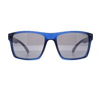 Lunettes De Soleil Superdry Kobe 185 Marine Et Noire Miroir Argenté