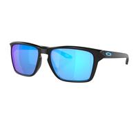 Oakley Homme Oakley OO9448 SYLAS 944824 Lunettes de soleil O_matter Noir Bleu Carré Normale Prizm Iridium