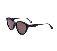 Lunettes de soleil Ted Baker TB1735 001 GLOSS SOLID BLACK 56/17/140 pour femme