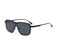 Lunettes de soleil tendance en métal pour homme, une pièce, pour l'extérieur, la rue, les voyages, la conduite et la protection UV400, C1, 135 x 144 x 42 mm