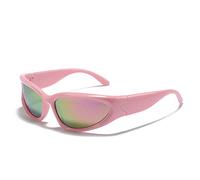 Lunettes de soleil tendance en résine pour homme et femme Style steampunk gothique, a01, Taille unique