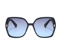 Lunettes de soleil tendance pour femme - Verres de protection UV400 - Pour activités de plein air - Confort tout au long de la journée - Pour la plage, les vacances, les concerts - Tendance, noir