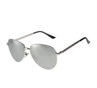 Lunettes de soleil tendance pour femmes, style pilote, verres UV400, miroir C4