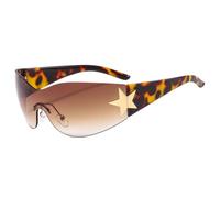 Lunettes de soleil tendance punk 2026 2024 pour femme - Protection UV 400, c9, Taille unique