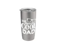 Lunettes de soleil The Proud Cool Dad Gobelet isotherme en acier inoxydable double paroi