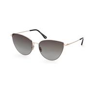 Lunettes de Soleil Tom Ford ANAIS-02 FT 1005 62/17/140 SHINY ROSE GOLD/GREY SHADED métal femme ANAIS-02 FT 1005