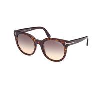 Lunettes de Soleil Tom Ford MOIRA FT 1109 53/20/140 DARK HAVANA/SMOKE SHADED plastique femme MOIRA FT 1109
