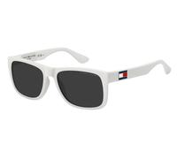 Lunettes De Soleil TOMMY HILFIGER 1556/N/S 6HT (IR) MATTE BLANC/GRIS Calibre 56
