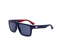 Lunettes de Soleil Tommy Hilfiger TH 1605/S 56/16/140 IPQ MATTE BLUE BLUE POLYAMIDE MAN TOH SUN TH 1605/S IPQ 56 16 140