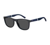 Lunettes de Soleil Tommy Hilfiger TH 2042/S 54/18/145 MATTE BLUE/GREY injecté/propionate homme TH 2042/S