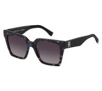 Lunettes de Soleil TOMMY HILFIGER TH 2100/S JBW BLUE HAVANA 53/19/140 Femme