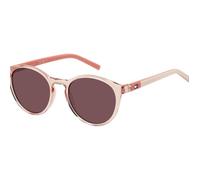 Lunettes de Soleil Tommy Hilfiger TH 2121/S 47/17/130 PEACH/DARK PINK acétate unisexe TH 2121/S