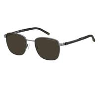 Lunettes de Soleil TOMMY HILFIGER TH 2138/S R80 MATTE DARK RUTHENIUM 53/20/145 Homme