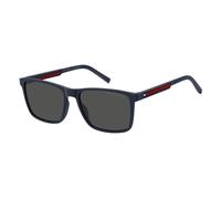 Lunettes de Soleil Tommy Hilfiger TH 2201/S 56/17/145 BLUE RED/GREY ECO POLYAMIDE homme TH 2201/S