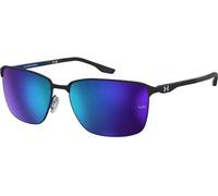 Lunettes de Soleil UNDER ARMOUR UA RETAINED/G 0VK MATTE BLACK BLUE 61/16/145 Homme
