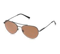 Serengeti, unisex, Accessoires, Noir, Taille: ONE Size Lunettes de Soleil Aviateur Noires avec Verres Photochromatiques