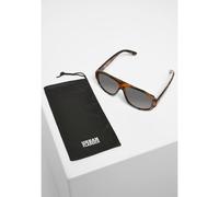 Urban Classics 101 Sunglasses UC, Lunettes de Soleil Mixte, Marron Leo/Noir, Taille Unique