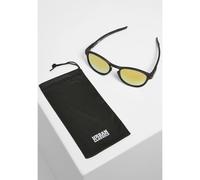 Urban Classics 106 Sunglasses UC, Lunettes de Soleil Mixte, Noir/Orange, Taille Unique