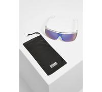 Urban Classics Lunettes de soleil marron / violet foncé / transparent, Taille One Size