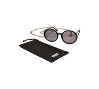 Lunettes de soleil Urban Classics Lunettes de soleil Cannes avec chaîne noire - UNI