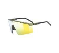 Uvex Flowline Sunglasses Clair Supravision Mirror Gold/CAT3 Olive Matt