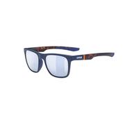 Uvex Lgl 42 Mirrored Sunglasses Bleu Litemirror Silver/CAT3 Blue Mat Havanna