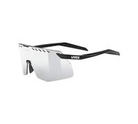 Uvex Pace Stage Small Sunglasses Argenté Colorvision Mirror Silver/CAT3 Black Matt