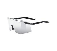 Uvex Lunettes de soleil Pace Stage Colorvision miroir argenté Cat. 3 Noir mat